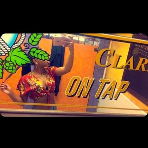 Floral Front Tie Crop Top